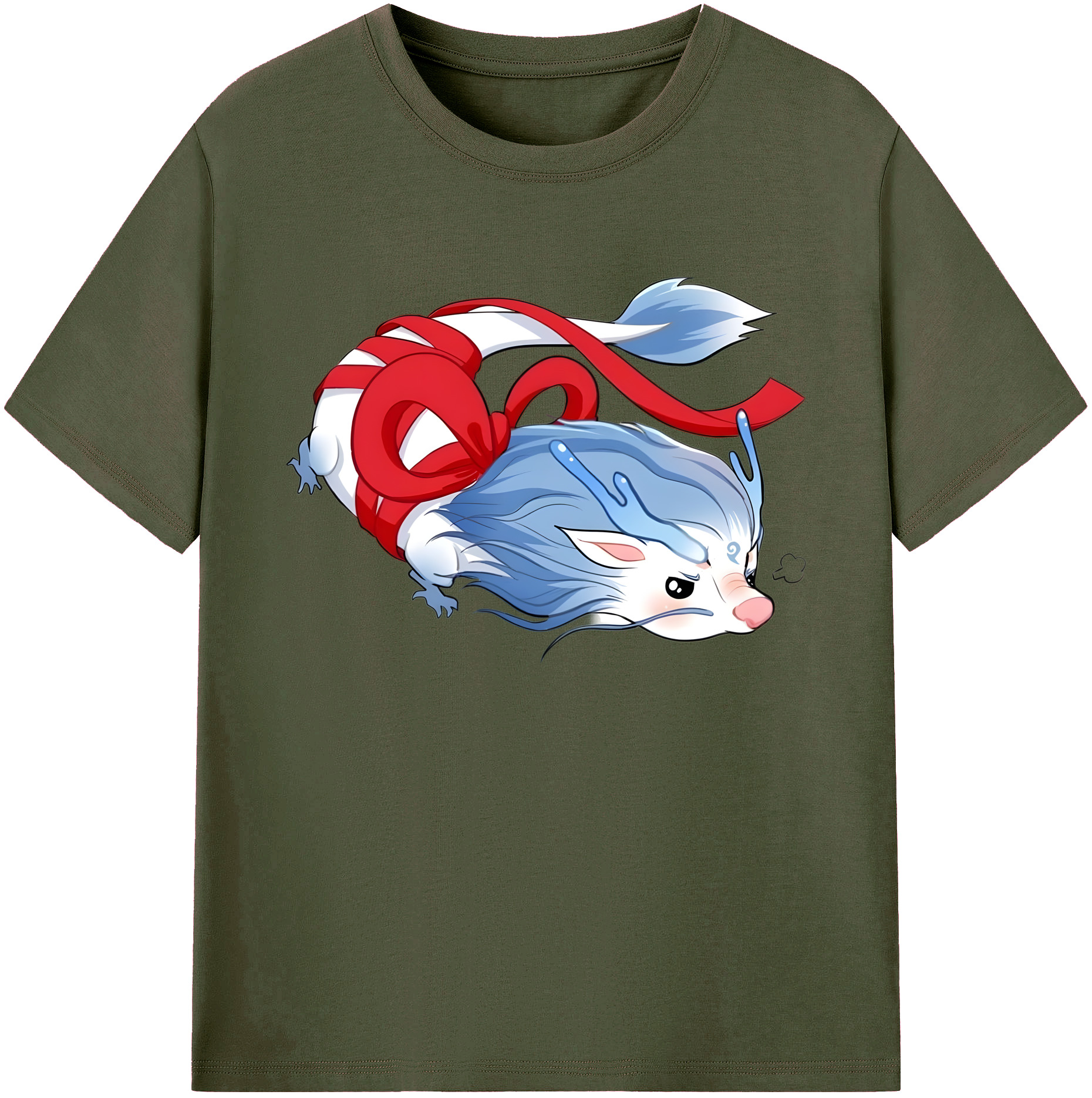 （画像用） Ne Zha 2 ナタ 魔童の大暴れ 綿100％ メンズ半袖Tシャツ｜肌触りやわらか＆通気性